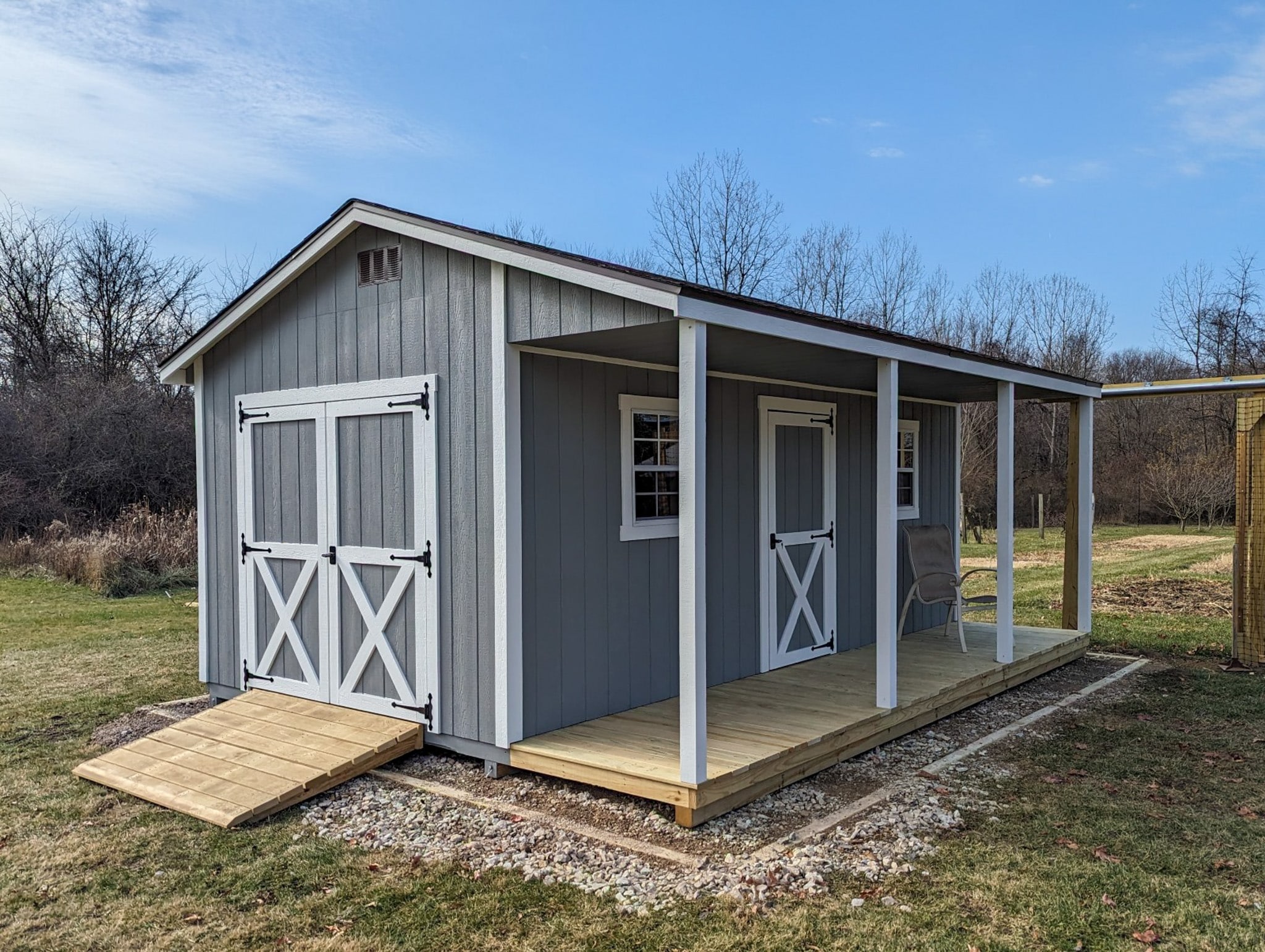 grey cabin shed for sale in urbana oh