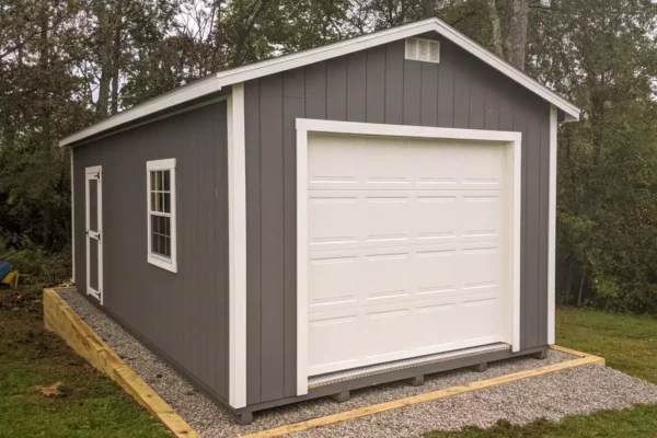 quality prefab gable garage rent to own near me