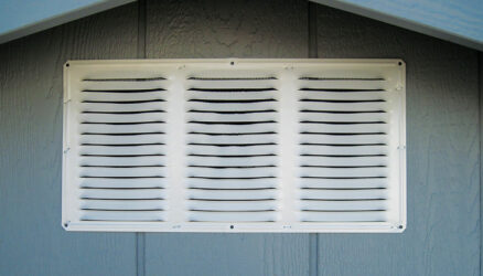 quality sheds aluminum vent