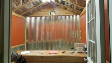 creative shed ideas office desk