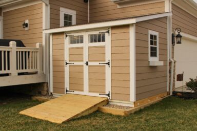 custom shed built on site springfield ohio