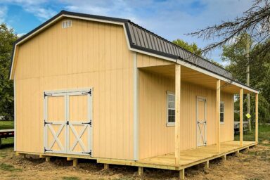 retreat shed for sale near dayton ohio with nice porch
