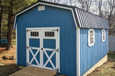 highwall garage shed